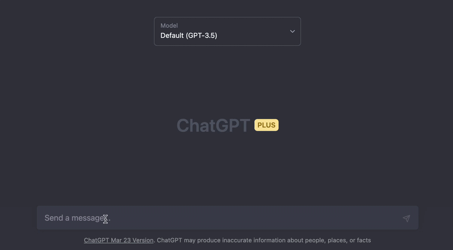 ChatGPT translation example