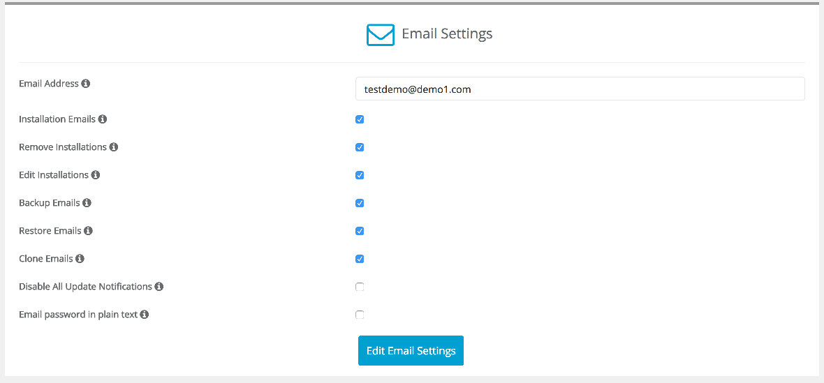 Email address field