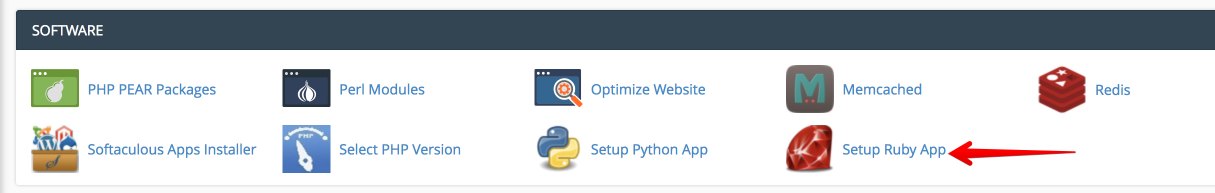 Setup Ruby App icon