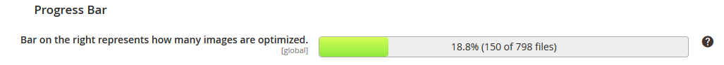 Optimisation in progress