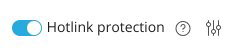 Hotlink Protection toggle in WP Toolkit
