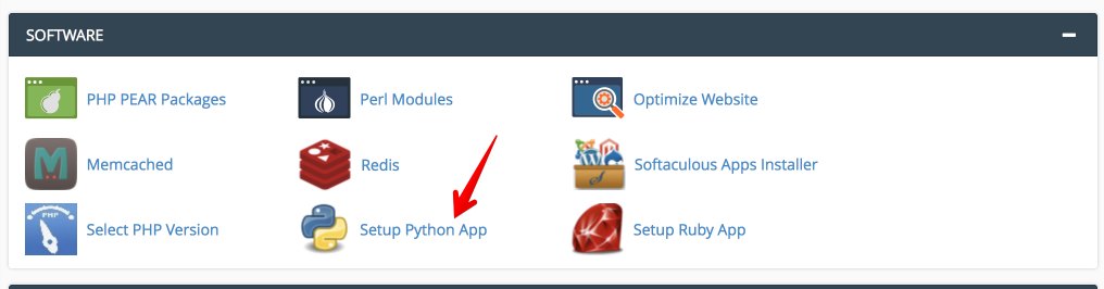 Setup Python App icon