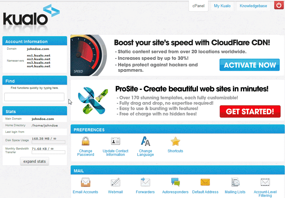 File Manager showing the Magento document root