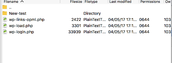Renamed folder in remote pane