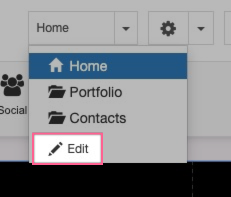 Edit Page Settings